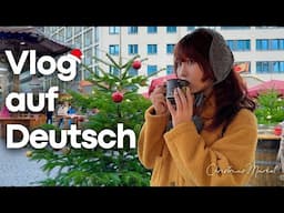 Japanese Learning German Vlog Ep.23🇩🇪 | Christmas Market 2024🎄[ENG & DE Subs]