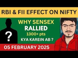 Nifty Prediction and Bank Nifty Analysis for Wednesday | 05 February 2025 | Sensex Tomorrow