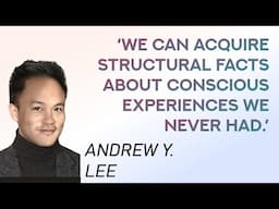 Andrew Y. Lee on the Geometry of Consciousness