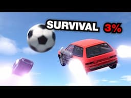 Rocket League Portrayed By BeamNG