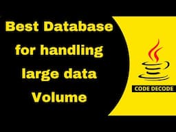 Which database to choose in Spring boot Microservice | Interview Questions Answers | Code Decode