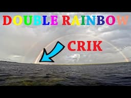 Double Rainbow Showed Where The Fish Are. Crik Full Of Fish.