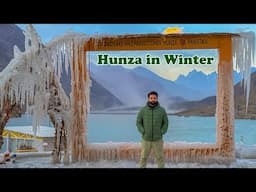 Hunza Valley Winter Vlog | Luxus Attabad Hussain Bridge & Borith Lake