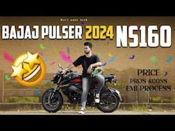 2024 Bajaj pulser ns160 Detailed Reveiw | ravi autotech