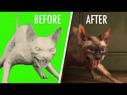 Bewitching Before & After Special FX in "Nightbooks"