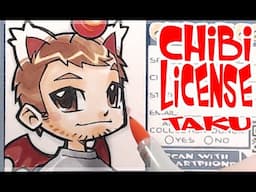 Drawing Chibi License - Taku | Moogle