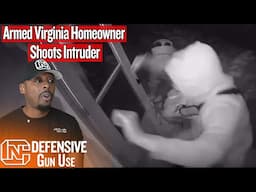 Armed Virginia Homeowner Shoots Intruder Attempting To Forcefully Break Into His Home