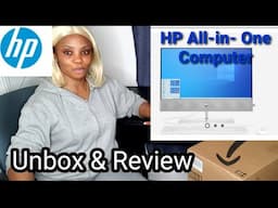 Unboxing, Set up & Review of HP Pavilion All-in-One 24-k0409a Computer .Cytouchmode