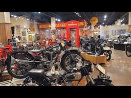 A Closed Museum Sold HUNDREDS of Antique Motorcycles: I walk around to see them before the auction!