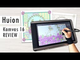 Huion Kamvas 16 Review and Demo: An Artist Pen Display Monitor