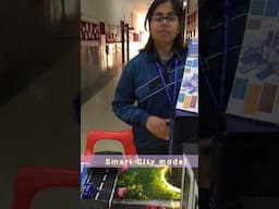 Smart city model | School project | Science project | exhibition | #shorts