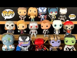 16 Bonecos Funko Pop Vingadores : Thanos, Capitão América, Thor, Ultron, Iron Spider, Hulk - Marvel