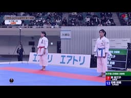 Saeko Higashi vs Saori Hishibashi | Final Female Kata | Japan JKF 2024