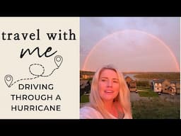 Driving THROUGH a Hurricane to Paradise | Travel With Me