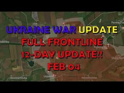 Ukraine Conflict (20250115): 4-Day Full Frontline Update