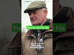 Willie Mullins details the plan for Fact To File pre Leopardstown and Cheltenham #horseracing