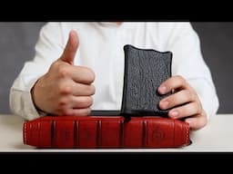 ICA BIBLES Custom Sharkskin Rebind Double Unboxing and Review!  Schuyler ESV Credo & NKJV Flipback