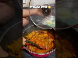 తెలంగాణ special పూరి chicken 😋  #telanganaspecial #foodchallenge #viralvideo #poorichickenchallenge