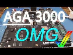 Commodore Amiga AA3000+ SDMAC Removal & DSP Wire Re-Bodge / Test