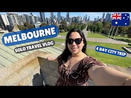 Solo trip to Melbourne, Australia 🇦🇺 Activity & food ideas for a 4 day city trip