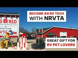 Become an RV Tech with NRVTA & Gifts for RV Pet Owners