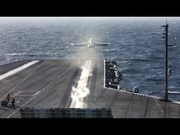 Flight Deck Operations aboard USS George H.W. Bush (Dec 2024)