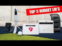 Top 5 Launch Monitors on a BUDGET!!! (2025's Best Golf Sims Under $5,000)