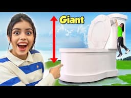 I build the World’s BIGGEST Toilet Seat!!💩 सबसे बड़ी टॉयलेट सीट