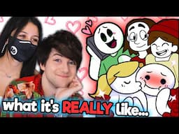 The Hilarious World Of YouTuber Relationships (Animated Stories)