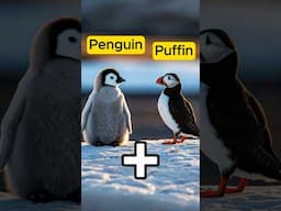 Penguin and Puffin Hybrid #penguin #puffin #hybrid #animals #cuteanimals