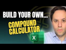 Make your own Compound Interest Calculator, Real and Nominal rates of return on Excel.