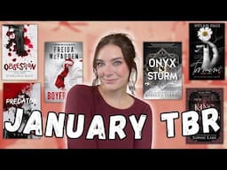 January TBR 📚 // dark romances, new releases, & your recommendations