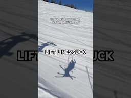 How To Avoid Ski Lift Lines Forever