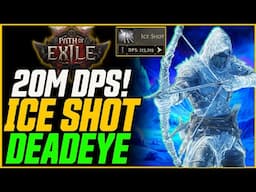 DOUBLE DAMAGE! Updated Crit Ice Shot Deadeye // Path of Exile 2 Ranger Build Guide