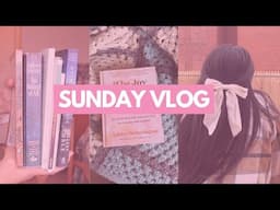 Sunday Vlog | GRWM + Faith Books I Read in 2024