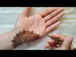 Easy front hand mehndi design | New simple mehndi design | Mehandi ka design | Stylish Mehndi design