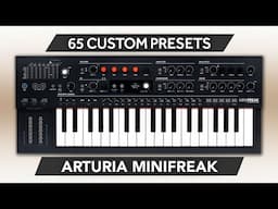 ARTURIA MINIFREAK - V ♫ 65 Custom Sounds ► Aerostatics Sound Bank