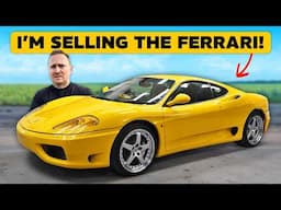 WHY I'M FORCED TO SELL THE FERRARI! (PLUS, DREAM GARAGE TOUR)