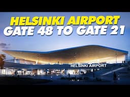 Helsinki Airport Transit from Non-Schengen into Schengen [ Gate 48 to Gate 21 ] - Justin & Thailand