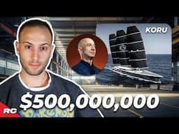 The Crazy Cost Of Jeff Bezos $500M Superyacht - Koru | A Symbol Of Extreme Wealth And Luxury