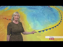 Carol Kirkwood - BBC Breakfast Weather 11/10/2021 - HD