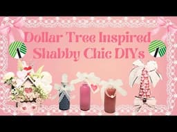 *Must See* Dollar Tree Inspired Shabby Chic Pink Coquette DIYs • Love Potion • Floral DIY • Bow Tree