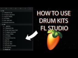 HOW to use DRUMKITS in fl studio | *WORKS for ALL DAWS*