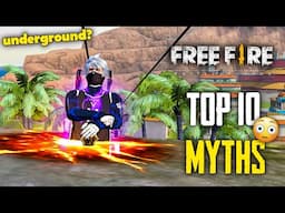 Top 10 Mythbusters in FREEFIRE Battleground | FREEFIRE Myths #300