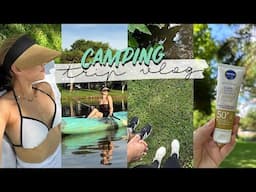 HOLIDAY VLOG: Camping Trip, Prep Pack, Shop and Cook With Me, Clothing Haul & A Few Days Camping