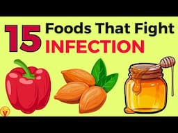 15 Foods That Fight Infection | Natural Antibiotics For Infection | Kill Viruses | VisitJoy