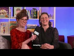 Jenny Broom & Rachel Williams Interview - Nibbies Studio - The British Book Awards 2024