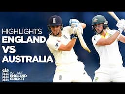 Ellyse Perry and Nat Sciver-Brunt Go Big With The Bat | England Women v Australia Test Highlights