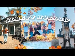 🍁 Sleepy Hollow, NY Vlog 🐎 | Uncover the Haunting Charm on Autumn Day Trip with Friends