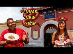 EPCOT LIMITED TIME Year of the Snake food 🐍 Disney World Lunar New Year Nine Dragons review 2025